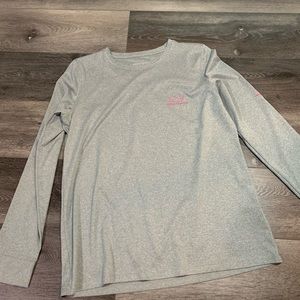 Gray vineyard vines long sleeve